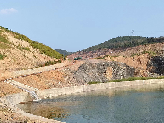 李家门矿山“东水西调”抽排水工程顺利通水